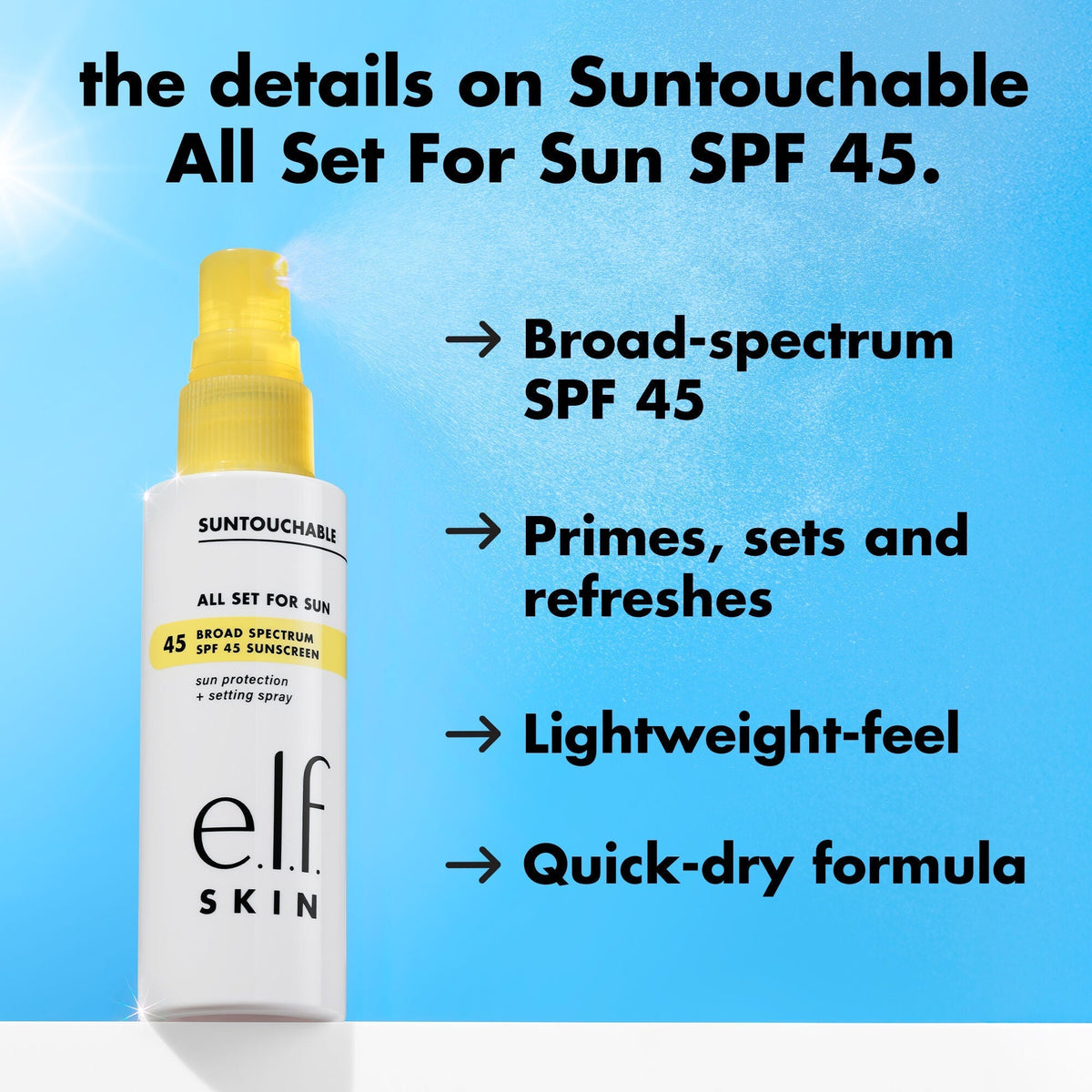 Suntouchable All Set for Sun SPF 45