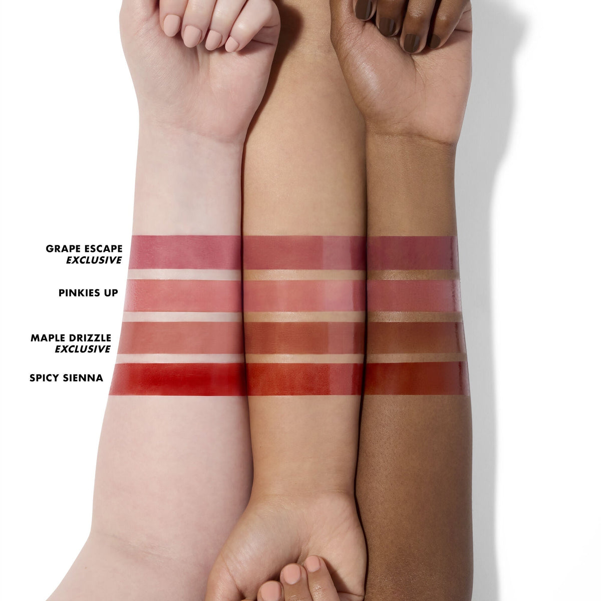 Glossy Lip Stain Shades 4 Days Kit