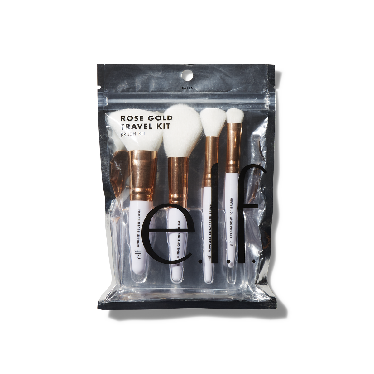 Rose Gold Travel Brush Kit