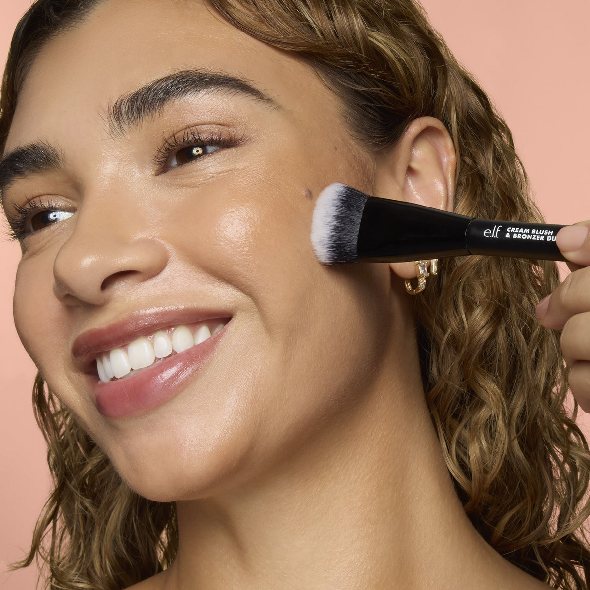 Cream Blush & Bronzer Duo Brush