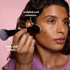 Liquid Bronzer & Contour Duo Brush