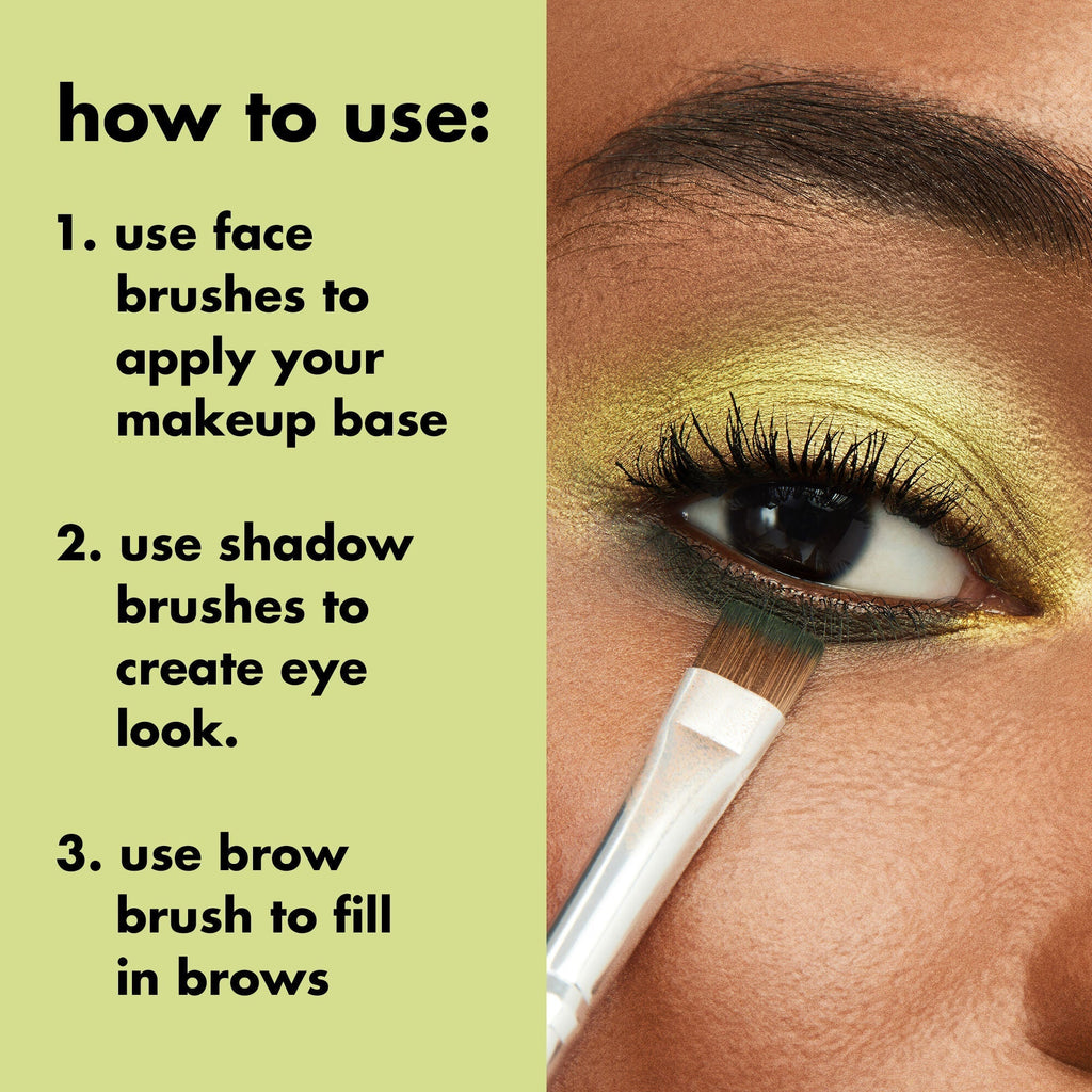 Professional Set of 12 Makeup Brushes