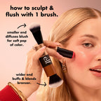 Cream Blush & Bronzer Duo Brush